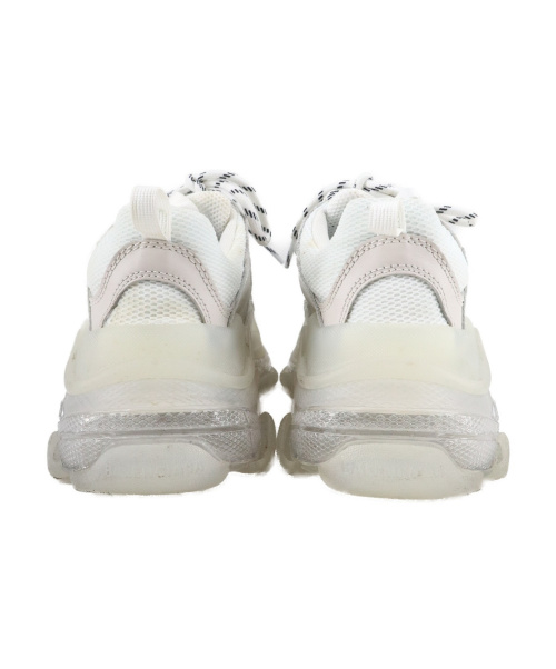 BALENCIAGA（バレンシアガ）BALENCIAGA (バレンシアガ) Triple S Clear Sole グレー×ホワイト サイズ:25 544351の古着・服飾アイテム