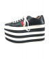 GUCCI (グッチ) 厚底スニーカー ブラック サイズ:39 452312：27800円
