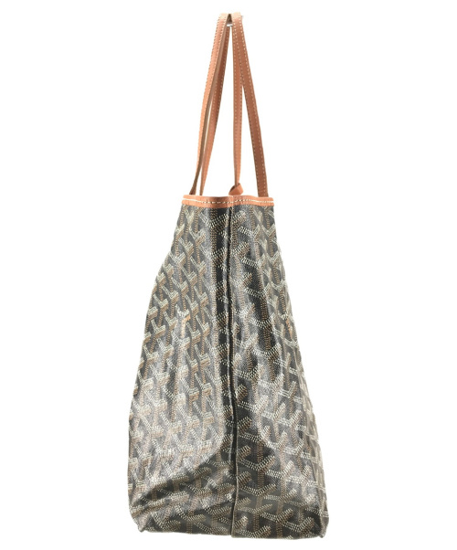 GOYARD（ゴヤール）GOYARD (ゴヤール) サンルイPM トートバッグ ブラック×ブラウンの古着・服飾アイテム