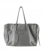 BALENCIAGAバレンシアガ）の古着「ペーパー B4トートバッグ」｜グレー