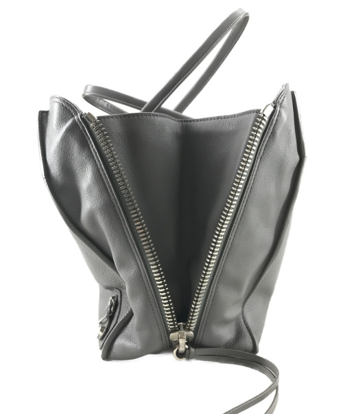 BALENCIAGA（バレンシアガ）BALENCIAGA (バレンシアガ) ペーパー B4トートバッグ グレー 1320 B 1669の古着・服飾アイテム