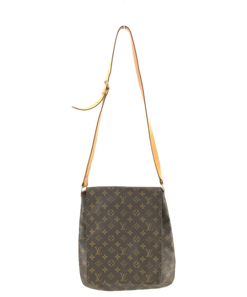 LOUIS VUITTON（ルイ ヴィトン）LOUIS VUITTON (ルイヴィトン) ミュゼット ブラウン モノグラム AS0090の古着・服飾アイテム