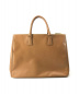 PRADA (プラダ) ガレリアサフィアーノトートバッグ ラージ ベージュ：59800円