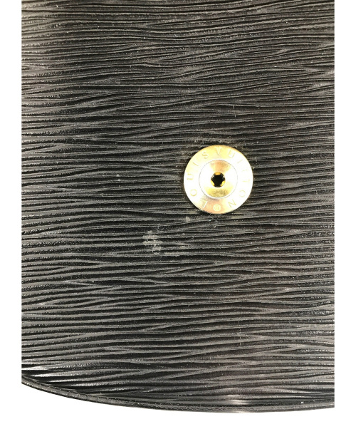 LOUIS VUITTON（ルイ ヴィトン）LOUIS VUITTON (ルイ ヴィトン) サンクルー ショルダーバッグ ブラック エピ M52192 TH0964の古着・服飾アイテム