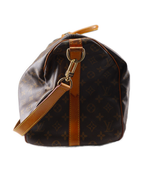 LOUIS VUITTON（ルイ ヴィトン）LOUIS VUITTON (ルイヴィトン) キーポル50 バンドリエール ブラウン モノグラム VI1902の古着・服飾アイテム
