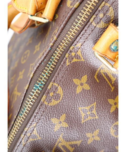 LOUIS VUITTON（ルイ ヴィトン）LOUIS VUITTON (ルイヴィトン) キーポル50 バンドリエール ブラウン モノグラム VI1902の古着・服飾アイテム