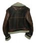 BALENCIAGA (バレンシアガ) B-3 ムートンジャケット ブラウン サイズ:38：59800円