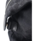 中古・古着 GUCCI (グッチ) GGキャンバス ボストンバッグ ブラック 520981：34800円
