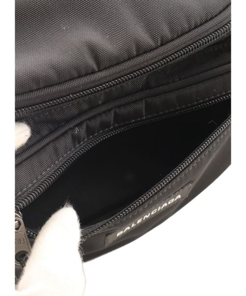 BALENCIAGA（バレンシアガ）BALENCIAGA (バレンシアガ) エクスプローラー ベルトバッグ ブラックの古着・服飾アイテム