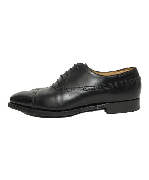 JOHN LOBB（ジョンロブ）JOHN LOBB (ジョンロブ) 内羽根ストレートチップシューズ ブラック サイズ:9Eの古着・服飾アイテム