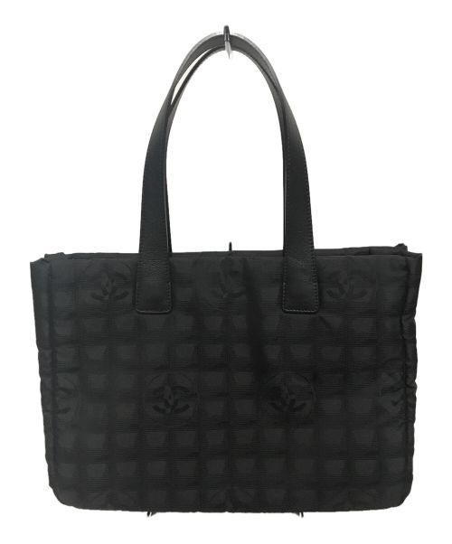 CHANEL（シャネル）CHANEL (シャネル) トートバッグＭＭ ブラックの古着・服飾アイテム