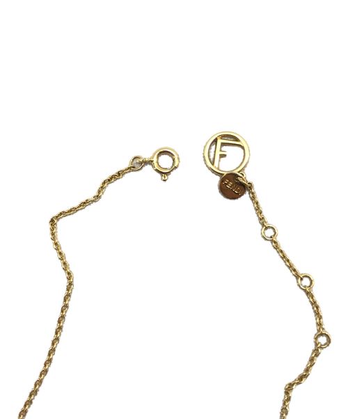 FENDI（フェンディ）FENDI (フェンディ) エフ イズ フェンディ ネックレス ゴールドの古着・服飾アイテム