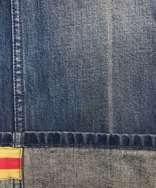 GUCCI（グッチ）GUCCI (グッチ) ロールアップデザインデニム インディゴ サイズ:30の古着・服飾アイテム
