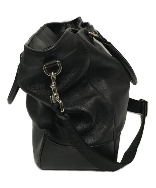 LOEWE（ロエベ）LOEWE (ロエベ) 2wayレザートートバッグ ブラックの古着・服飾アイテム