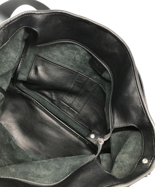 LOEWE（ロエベ）LOEWE (ロエベ) 2wayレザートートバッグ ブラックの古着・服飾アイテム