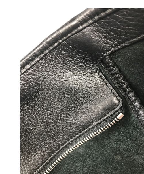 LOEWE（ロエベ）LOEWE (ロエベ) 2wayレザートートバッグ ブラックの古着・服飾アイテム