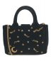 PRADA (プラダ) カナパ ミニ2WAYショルダーバッグ ブラック サイズ:実寸サイズ参考：62800円