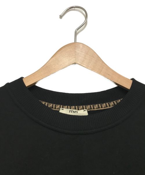 FENDI（フェンディ）FENDI (フェンディ) クロップドスウェット ブラック サイズ:XSの古着・服飾アイテム
