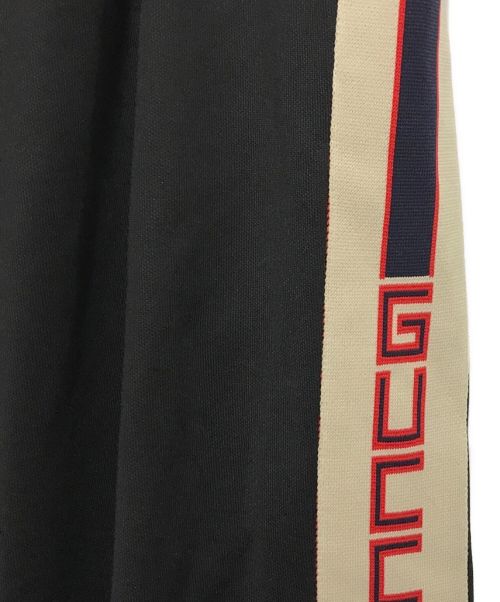 GUCCI（グッチ）GUCCI (グッチ) テクニカルジャージージョギングパンツ ブラック サイズ:Sの古着・服飾アイテム