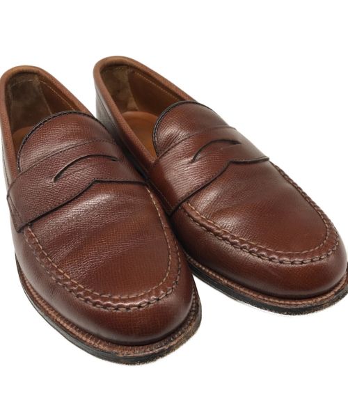 Alden（オールデン）Alden (オールデン) アルパインカーフコインローファー ブラウン サイズ:6 1/2の古着・服飾アイテム