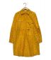 FENDI（フェンディ）の古着「モノグラムメッシュシャツワンピース」｜イエロー