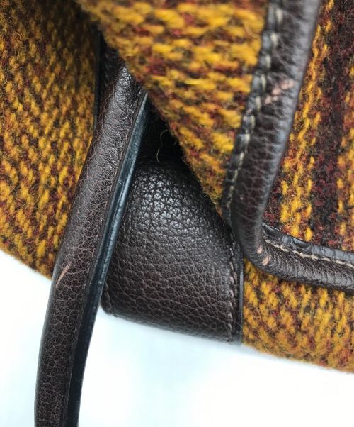 HERMES（エルメス）HERMES (エルメス) ガーデンパーティPM ハンドバッグ ブラウンの古着・服飾アイテム
