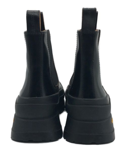 JIL SANDER（ジルサンダー）JIL SANDER (ジルサンダー) サイドゴアブーツ/チェルシーブーツ ブラック サイズ:37の古着・服飾アイテム