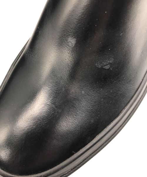JIL SANDER（ジルサンダー）JIL SANDER (ジルサンダー) サイドゴアブーツ/チェルシーブーツ ブラック サイズ:37の古着・服飾アイテム