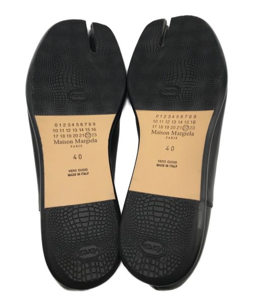 Maison Margiela（メゾンマルジェラ）Maison Margiela (メゾンマルジェラ) TABI BABOUCHE ブラック サイズ:40の古着・服飾アイテム