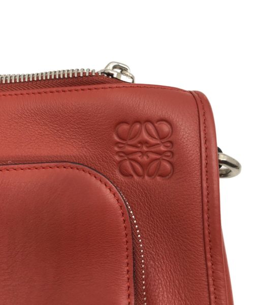 LOEWE（ロエベ）LOEWE (ロエベ) 2WAYブリーフケース レッドの古着・服飾アイテム