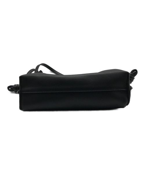 LOEWE（ロエベ）LOEWE (ロエベ) フラメンコクラッチミニ/ショルダーバッグ ブラックの古着・服飾アイテム