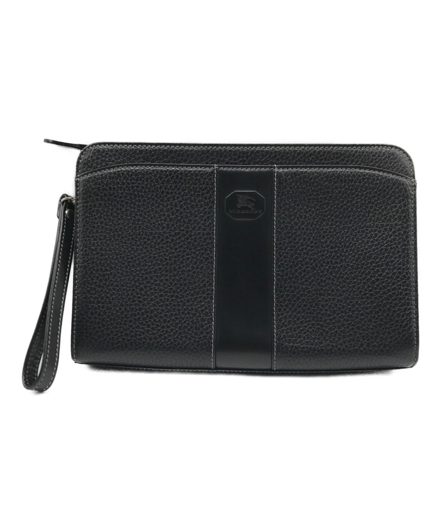 中古・古着通販】BURBERRY (バーバリー) シャドーホースセカンドバッグ 