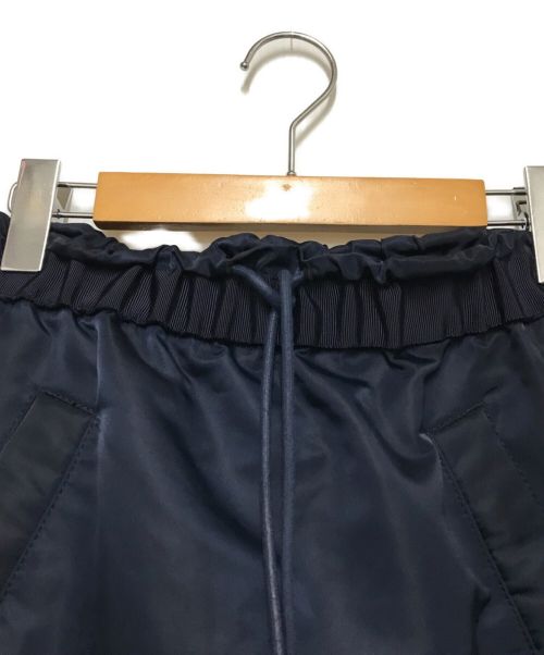 sacai（サカイ）sacai (サカイ) Nylon Twill Skirt / MA-1 Skirt ネイビー サイズ:2の古着・服飾アイテム