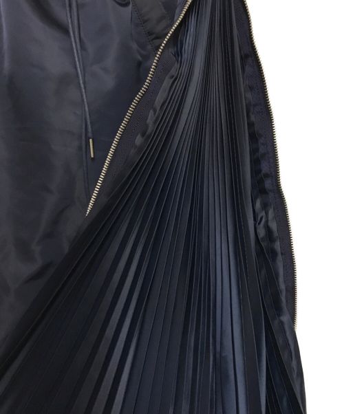 sacai（サカイ）sacai (サカイ) Nylon Twill Skirt / MA-1 Skirt ネイビー サイズ:2の古着・服飾アイテム