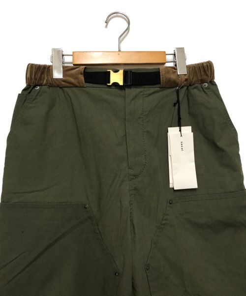 sacai（サカイ）sacai (サカイ) Cotton Oxford Pants オリーブ サイズ:2の古着・服飾アイテム
