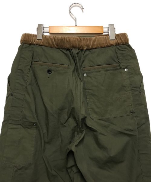 sacai（サカイ）sacai (サカイ) Cotton Oxford Pants オリーブ サイズ:2の古着・服飾アイテム