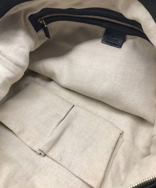 GUCCI（グッチ）GUCCI (グッチ) ソーホー ショルダーバッグ ブラックの古着・服飾アイテム