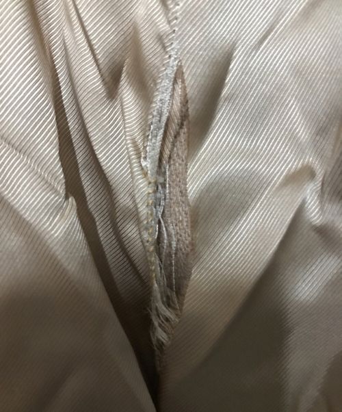 MaxMara（マックスマーラ）MaxMara (マックスマーラ) キャメルダブルブレスト ベルテッドコート ベージュ サイズ:38の古着・服飾アイテム