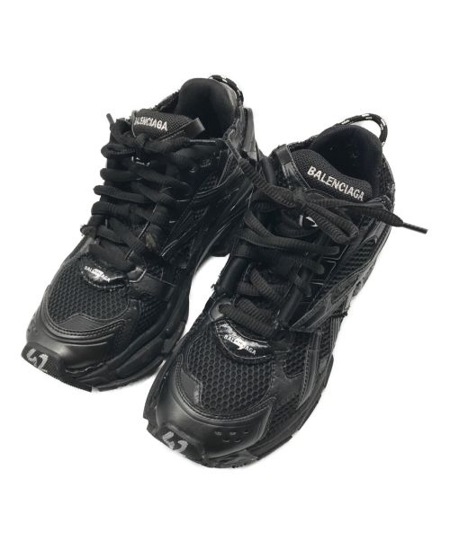 BALENCIAGA（バレンシアガ）BALENCIAGA (バレンシアガ) RUNNERスニーカー ブラック サイズ:42の古着・服飾アイテム