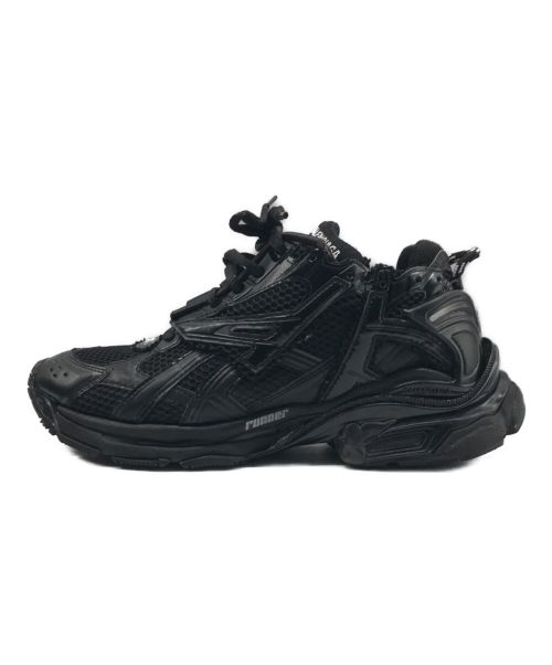 BALENCIAGA（バレンシアガ）BALENCIAGA (バレンシアガ) RUNNERスニーカー ブラック サイズ:42の古着・服飾アイテム