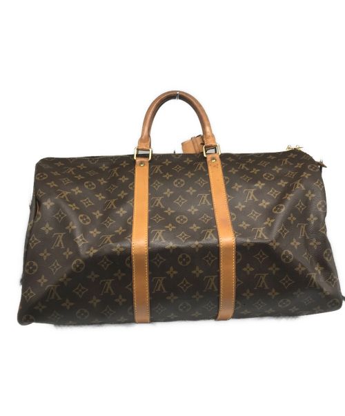 LOUIS VUITTON（ルイ ヴィトン）LOUIS VUITTON (ルイ ヴィトン) キーポル50/トラベルバッグ ブラウンの古着・服飾アイテム