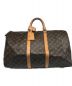 LOUIS VUITTON (ルイ ヴィトン) キーポル50/トラベルバッグ ブラウン：32800円