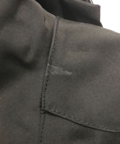 H&M（エイチアンドエム）H&M×ALEXANDER WANG (エイチアンドエム×アレキサンダーワン) コラボロゴアノラックパーカー ブラック サイズ:38の古着・服飾アイテム