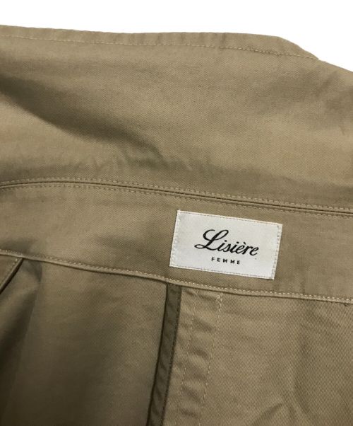 Lisiere FEMME（リジェール ファム）Lisiere FEMME (リジェール ファム) Oversize Trench コート ベージュ サイズ:freeの古着・服飾アイテム