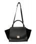 中古・古着 CELINE (セリーヌ) トラペーズ 2WAYレザーバッグ ブラック サイズ:-：39800円