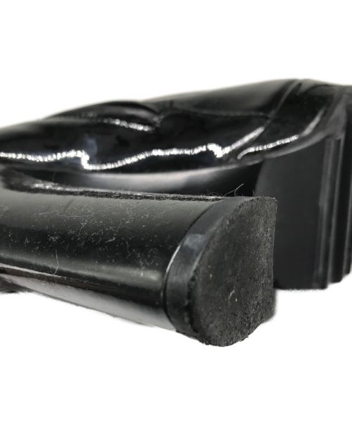 BOTTEGA VENETA（ボッテガベネタ）BOTTEGA VENETA (ボッテガベネタ) シャークソールヒールロングブーツ ブラック サイズ:37 1/2の古着・服飾アイテム