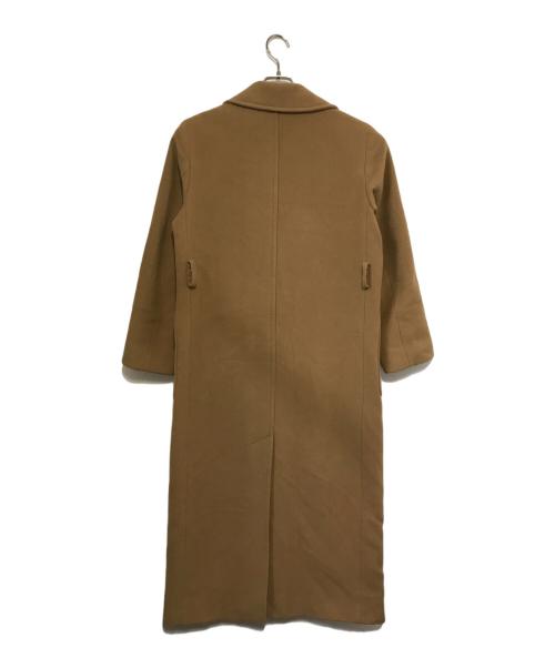 MAX&Co.（マックスアンドコー）MAX&Co. (マックスアンドコー) ウールロングコート ブラウン サイズ:38の古着・服飾アイテム