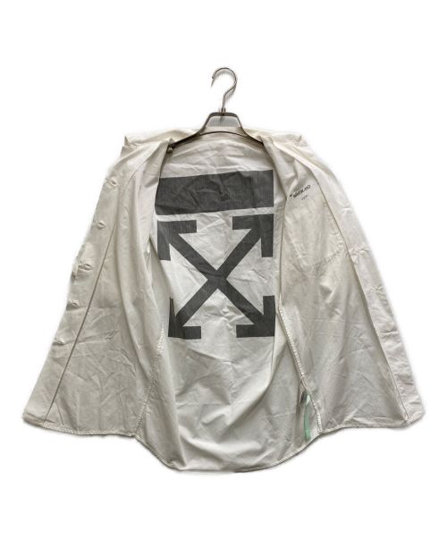 OFFWHITE（オフホワイト）OFFWHITE (オフホワイト) アローハーフスリーブシャツ ホワイト サイズ:36の古着・服飾アイテム