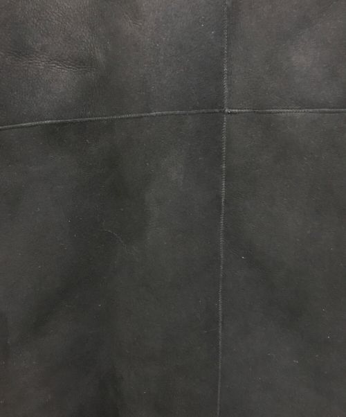 theory（セオリー）theory (セオリー) ノーカラームートンコート ブラック サイズ:Sの古着・服飾アイテム