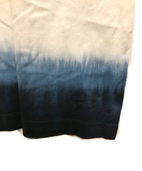 Mame Kurogouchi（マメクロゴウチ）Mame Kurogouchi (マメクロゴウチ) Shibori Tie-Dyed Cotton Jersey Dress ネイビー サイズ:1の古着・服飾アイテム